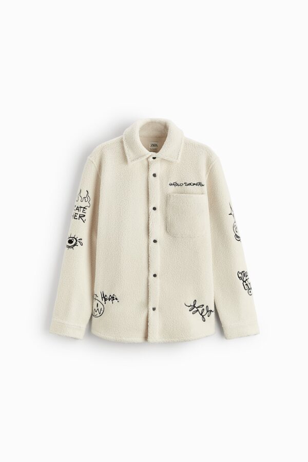 004 Borg Embroidery Shirt