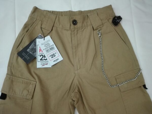 PA3557DO LADIES TWILL  CARGO JOGGER - Image 3